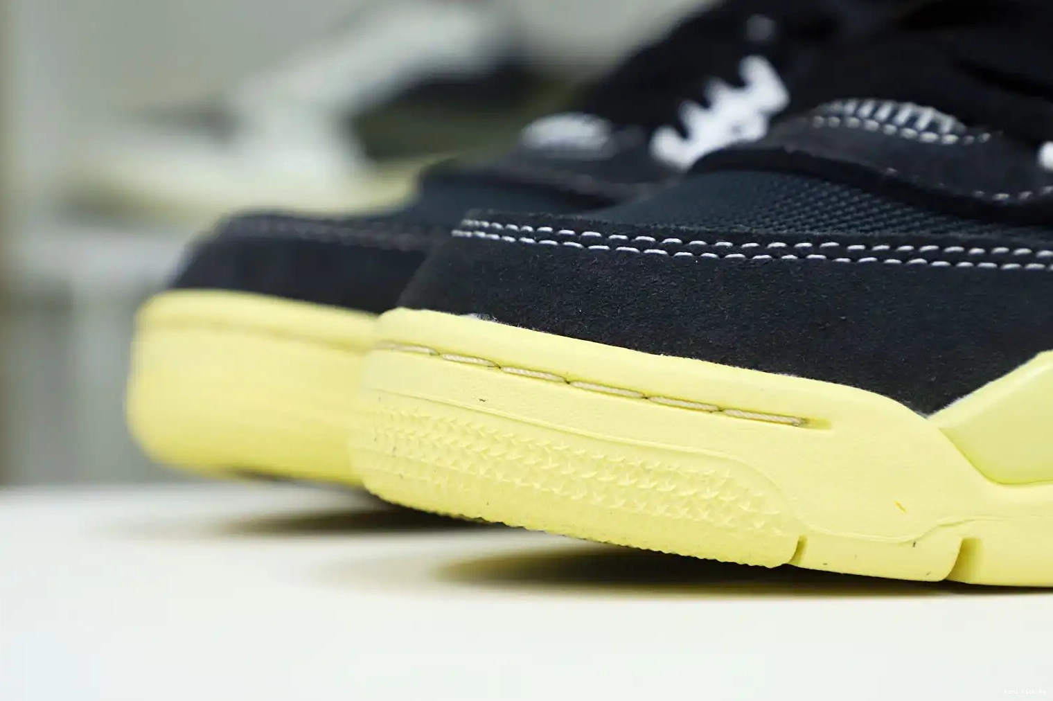 Kimikick UNION 4 'OFF AIR JORDAN NOIR' RETRO X LA 0614